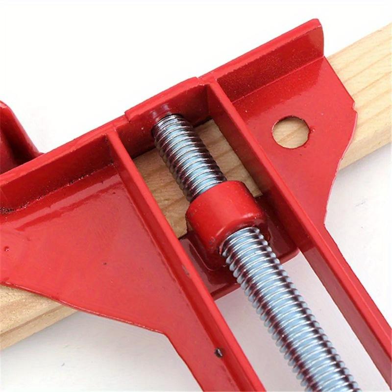 4 Stück 90-Grad-Winkelklemme 100mm Gehrungs-/Eckklemme für Bilderhalter Holzbearbeitung HT1758