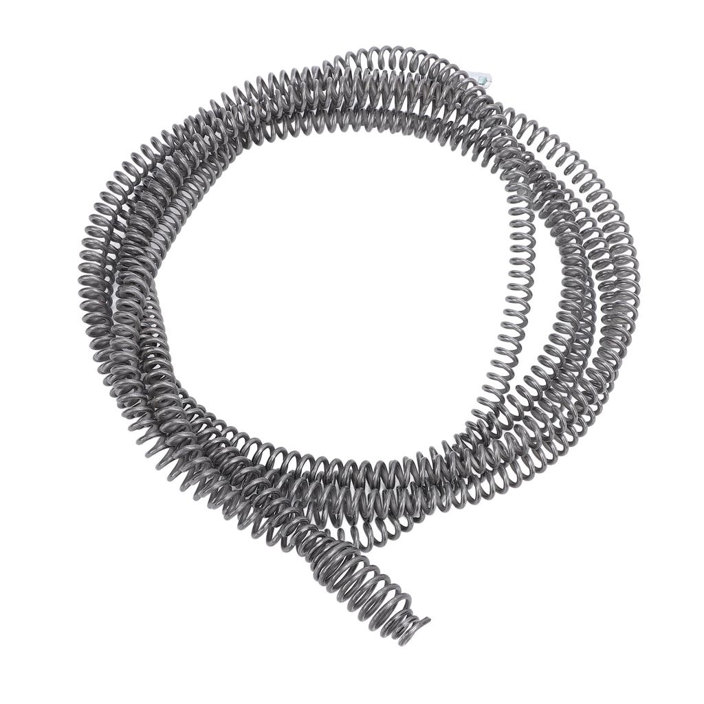 Rensespiralfjærkabel Manganstål Slange Tett Rør Kloakkavløp Rensekabel for