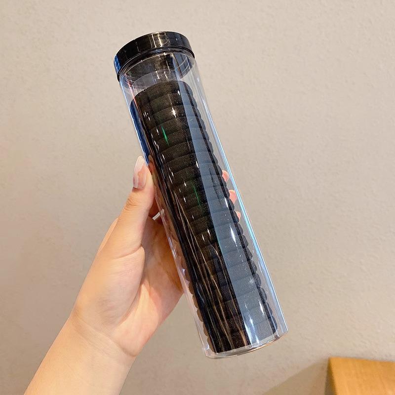 Kleiner Bär Hochelastisches Kaffee-Haargummi für Frauen und Mädchen - Langlebig, Schlicht und Elegant