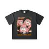 260 GSM Double Yarn 32 Count 100% Cotton Spy Family V12 Anya Print Unisex Heavy Cotton T Shirt