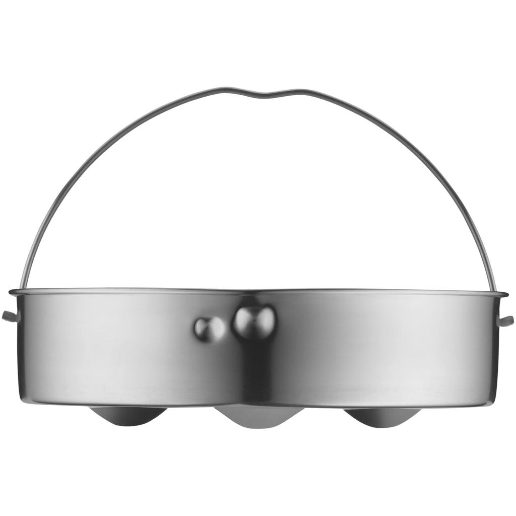WMF Schnellkochtopf-Dampfgarer "WMF Dämpfer 22cm für 3,0L, 4,5L und 6,5L" mit Edelstahl-Lamellenboden (W0789416000)
