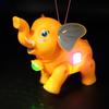 Electric Rope Little Adorable Elephant Music Lights Walking Cartoon Elephant Children's Toys