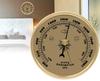 Wall Mounted Household Barometer 960-1060hPa Pressure Gauge Weather Station Metal Wall Hanging Barometer Thermometer  90mm
