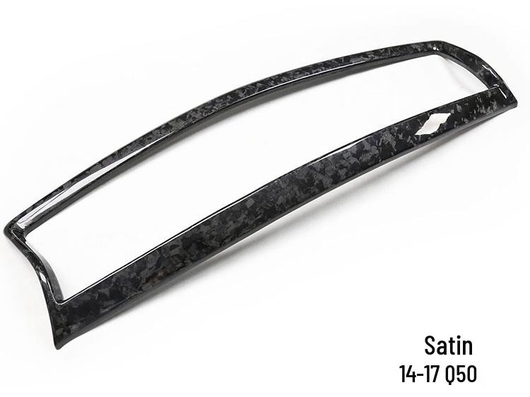 Infiniti Q50 Dry Carbon Fiber Grille & Air Intake Frame Sticker