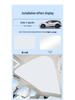 Silicone Suction Sunroof Heat Insulation Sunshade for Zeekr 001, 007, 009, 7X.