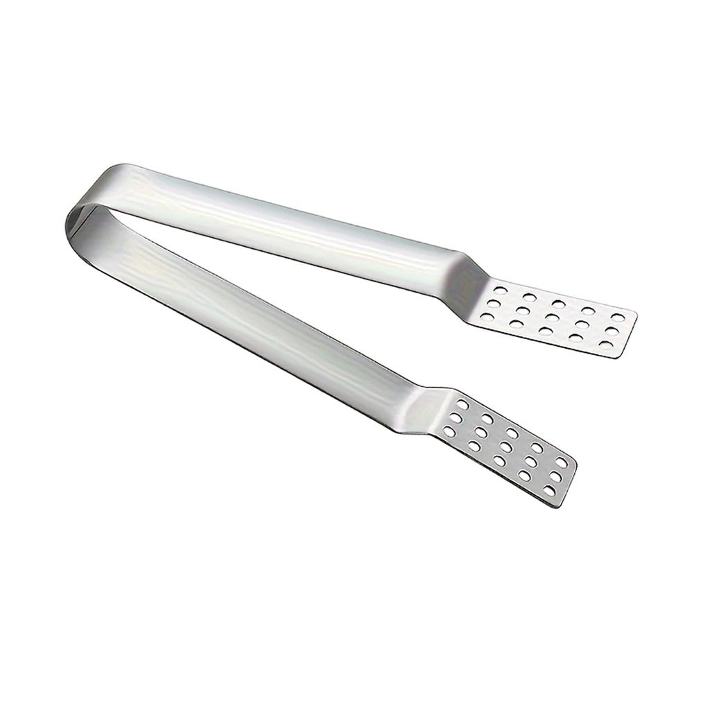 Stainless Steel Tea Bag Tongs – Square Filter Hole Tea Accessory For Sugar Cubes And Small Food Items