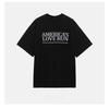 Men's Casual Ins Fashion English Letter Printing High-quality Cotton Loose Short-sleeved T-shirt