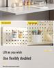 Pegboard Bookshelf Desktop Organizer for Dorm & Home