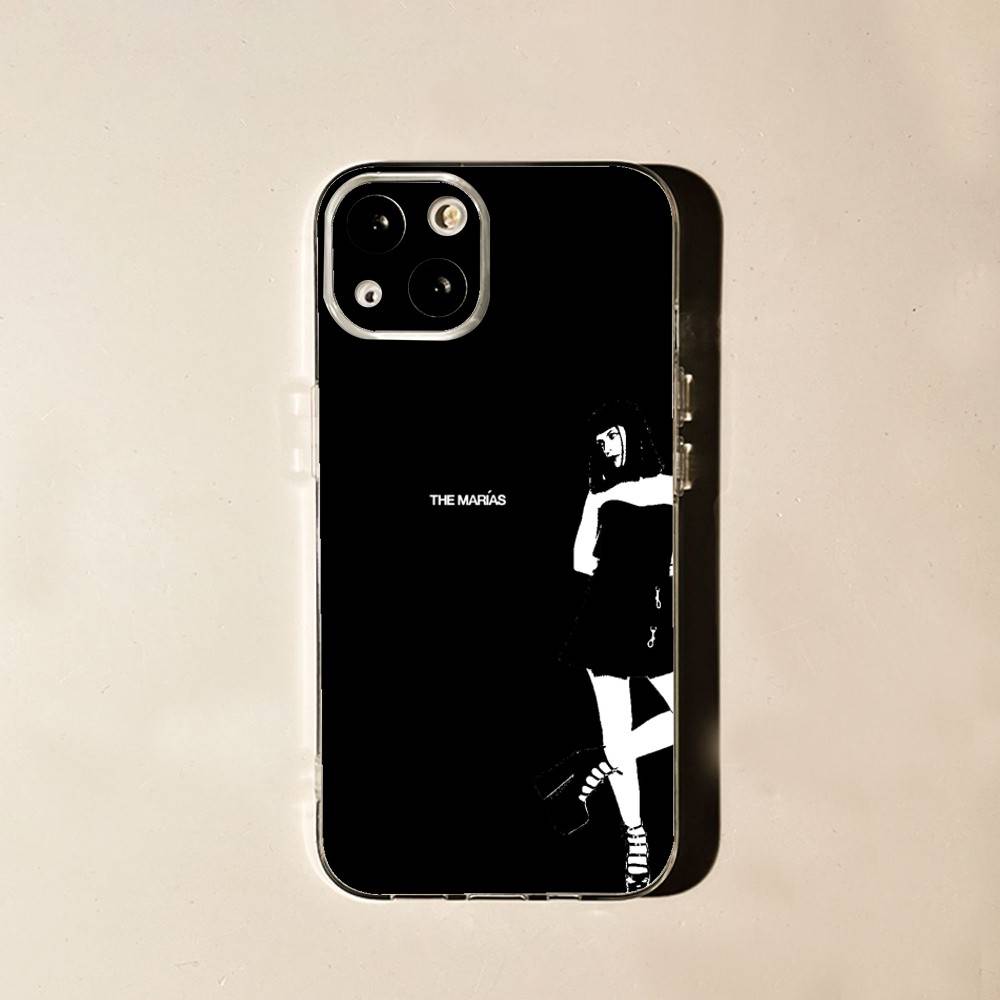 Band T-The M-Marias Print Phone Case For iPhone 17,16,15,14,13,12,11 Pro,Max,Plus,X,XS,XR,SE4,E Mini Transparent Soft