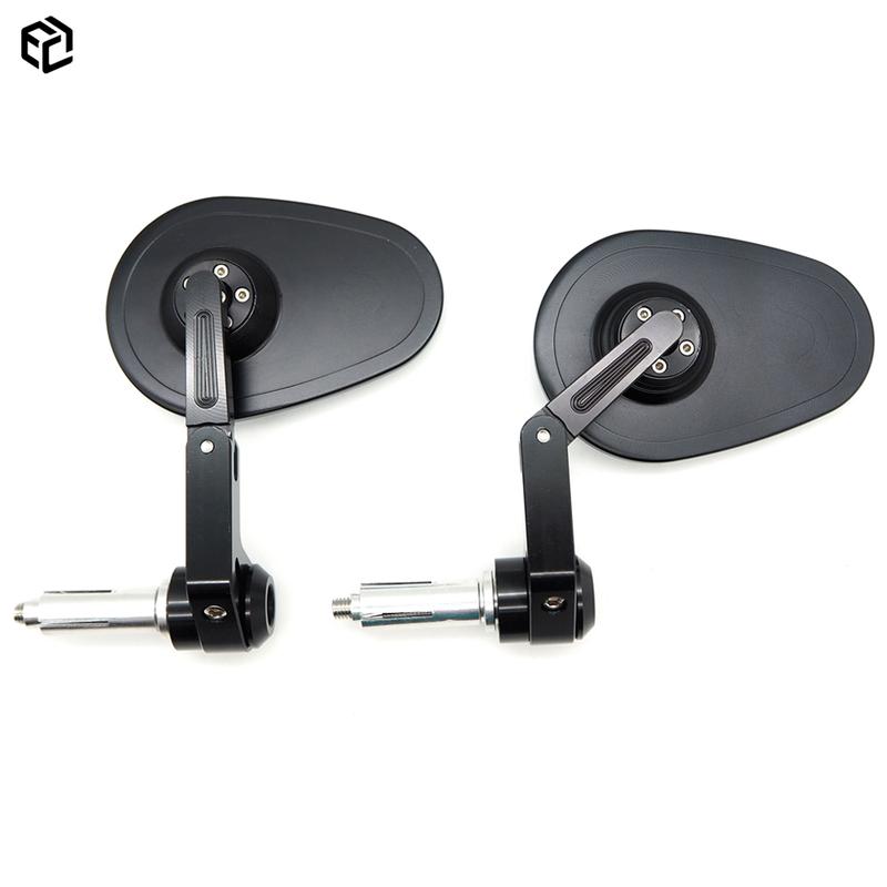 Motorcycle Bar End Mirrors Handlebar CNC Aluminum Black Moto Accessories For Harley Sportster S 1250 RH1250s Nightster 975