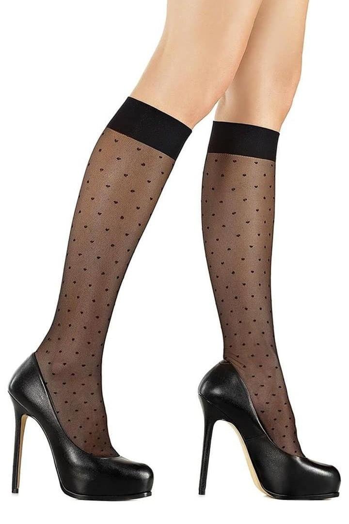

Гольфи Miss Marilyn (91329) one size прозорий колір чорний
