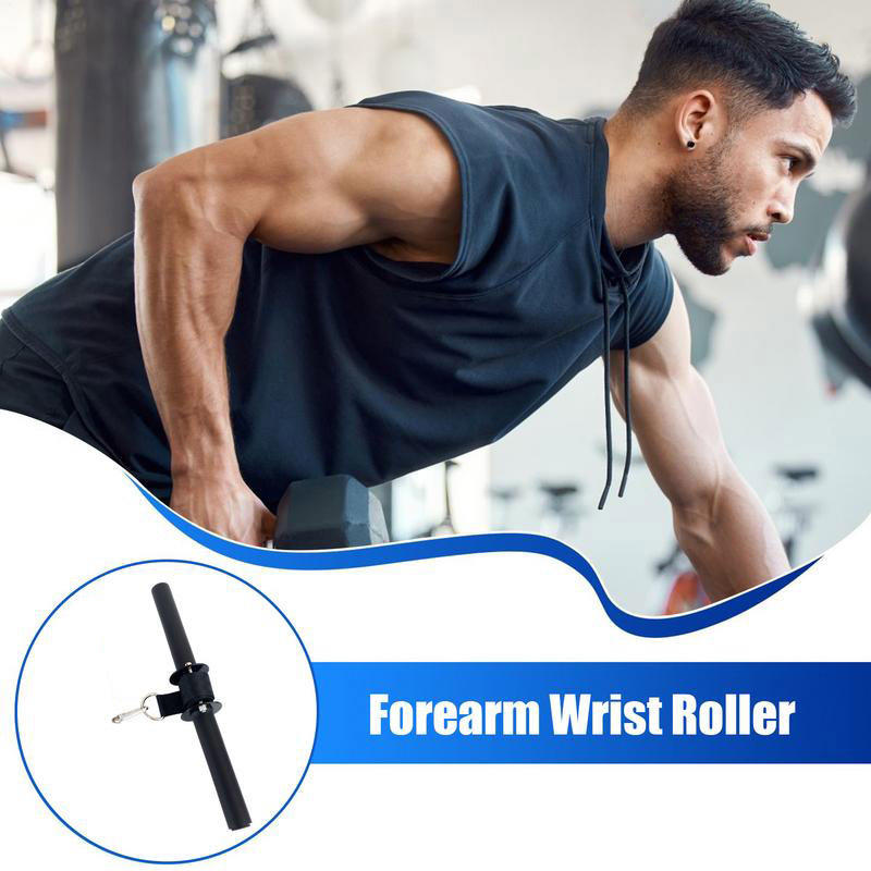 Multifunctional Forearm Strengthener Anti-Slip Workout Wrist And Forearm Blaster Roller Weight-Bearing Rope Training Fitness Equipment