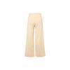 Nike Solid High-Waisted Wide-Leg Knit Sports Pants Women Pants Sand-White FZ4339-126