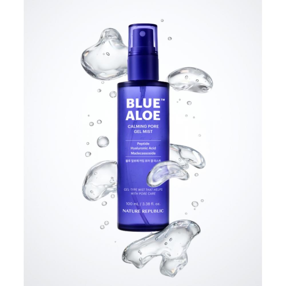 Nature Republic Blue Aloe Calming Pore Gel Mist 100ml Single option NB0274