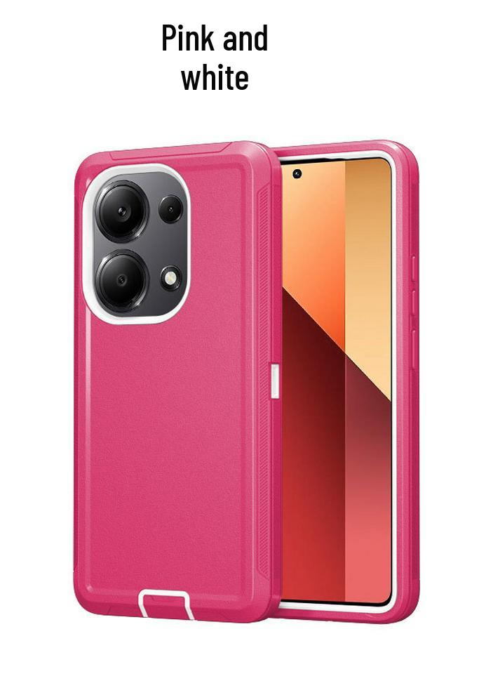 Redmi Note 13 Pro & POCO M6 Pro Anti-Drop Full-Coverage Protective Phone Case