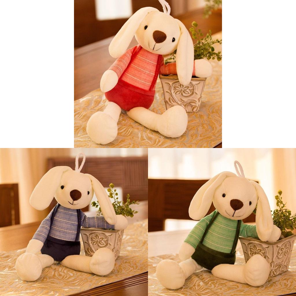 Plush Bunny Toy For Girls Kids Sleep Decor With Super Soft Crystal Plush For Birthday Gift