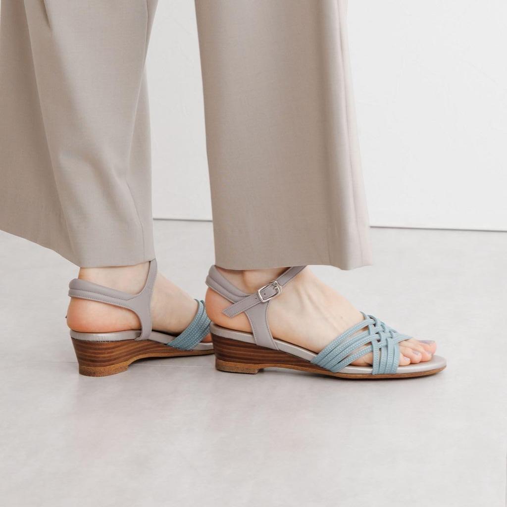 Himiko Multi-Strap Sandals/653204 Blue 260