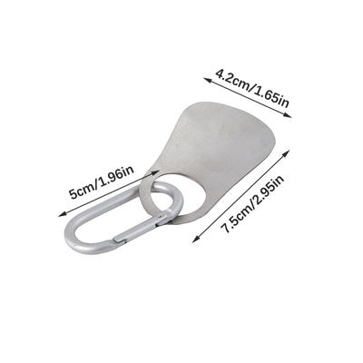 1Pc Professional Stainless Steel 7.5Cm Shoehorn Metal Shoes Lifter Tools