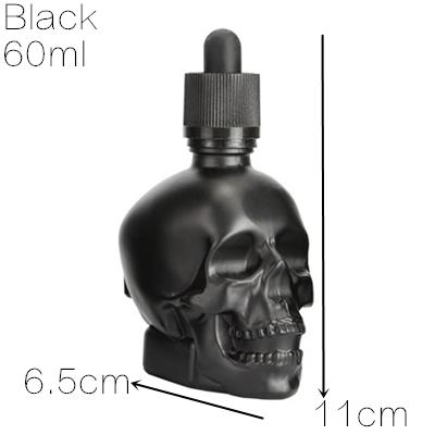 Glas Sprüh Tropfflasche Bitter Schädel Bitterflasche für Bittermedizin Tropfer BITTERFLASCHE 30/60/120ml
