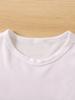 Hip Hop T Shirt Bear Kawaii Print T-shirt Short Sleeve Crew Neck Casual Top for Summer Spring Women's Clothing Top Tee