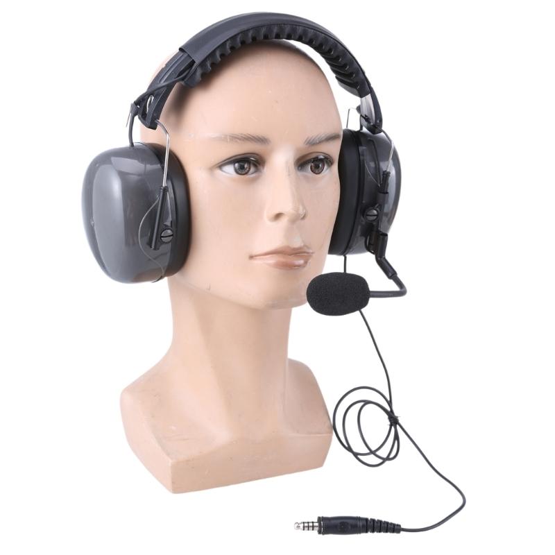 Headphone For EHK007 Microphone Headset for Training Adjustable Size And Noise Cancelling 7.1MM