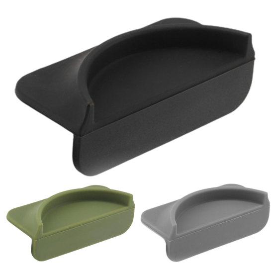 Powder Tamper Pad Convenient Corner Design 3 Colors Silicone Ultra-thick Coffee Protective Mat for Household