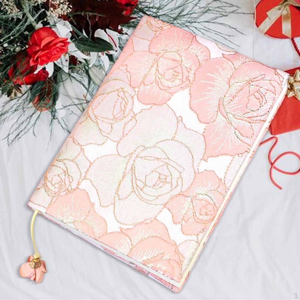Book Cover Diary Elegant Reusable Novel Protector