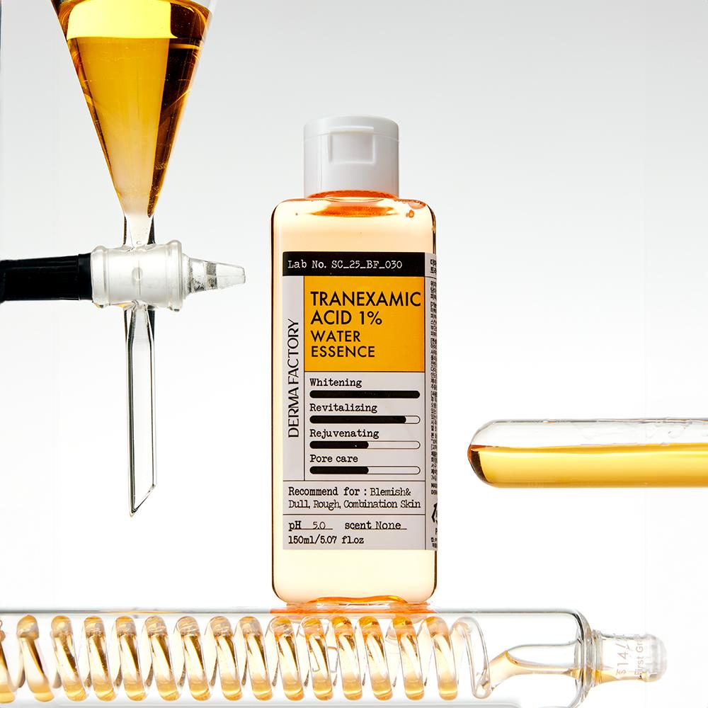 

[VEGAN Certified] DERMA FACTORY Tranexamic Acid 1% Water Essence 150 ml