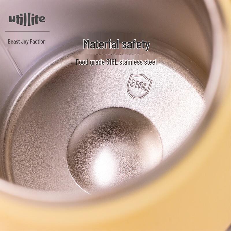 Utillife Barattolo Termico per Alimenti in Acciaio Inossidabile 316L con Disegni di Animali