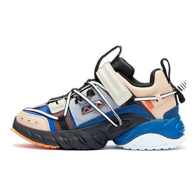 Li Ning Pangu Youth Pro Casual Shoes Dziecięce trampki Sea-Blue YKCR112-11