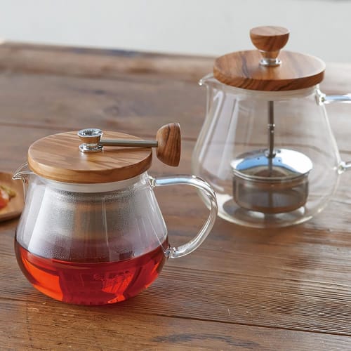 HARIO Tior Wood 450ml Present Gift Gift TEO-45-OV
