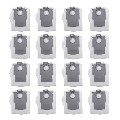 16Pcs Robot Vacuum Cleaner Dust Bags Disposable 2.7L Large Capacity Replacement for P10 P20 QRevo