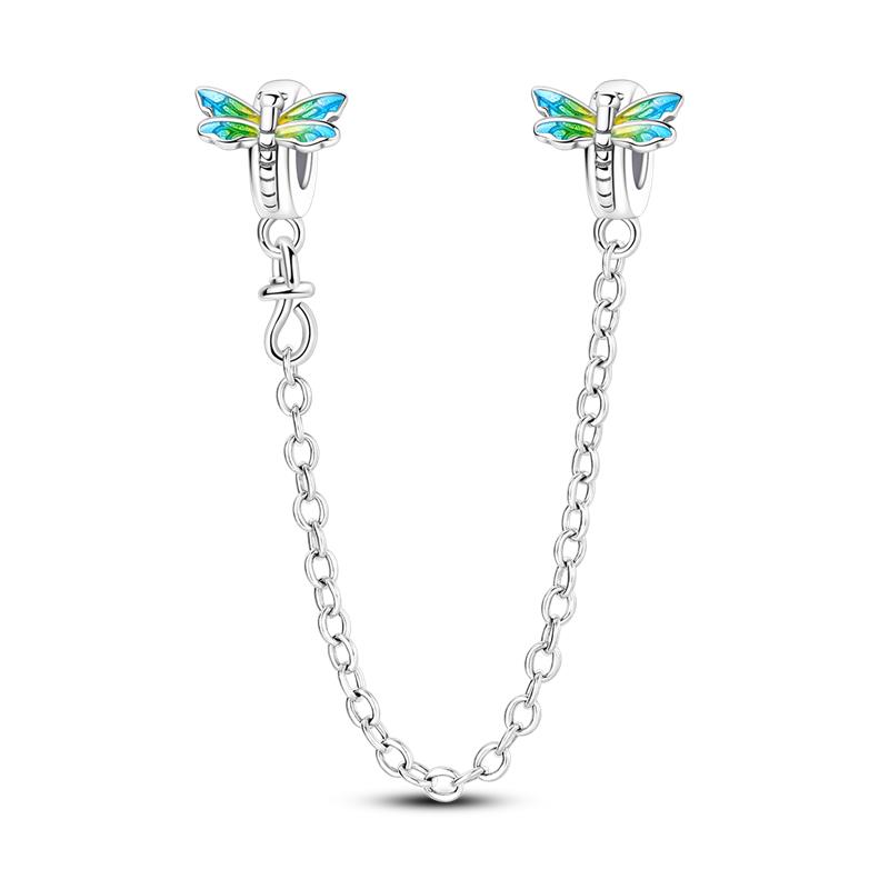 Warm Copper Butterfly Spring Bouquet Charm Beads Suitable Fit Pan Original Bracelet Diy Jewelry Gift