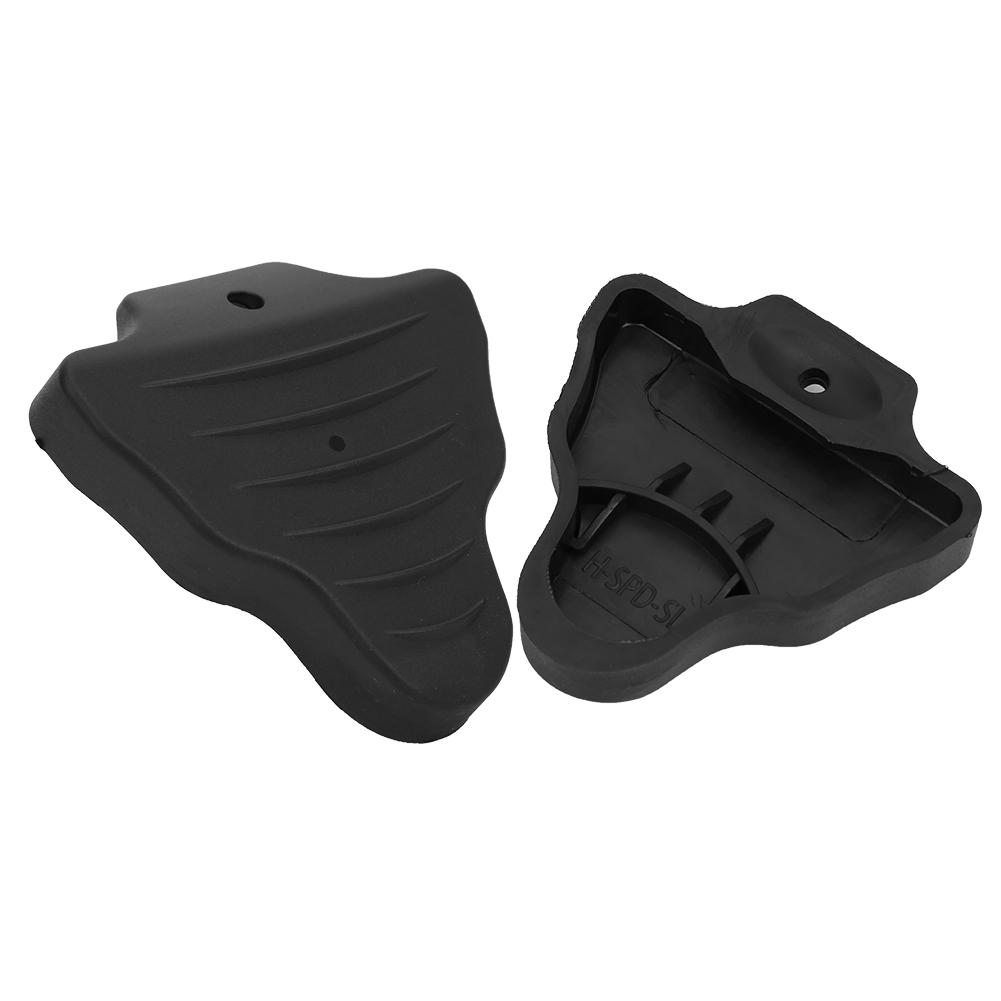 O Pereche de Pedale de Bicicletă Negre din Cauciuc, Protecție pentru Calapede, Husă Protectoare, Piese de Bicicletă Compatibile pentru SPD-SL