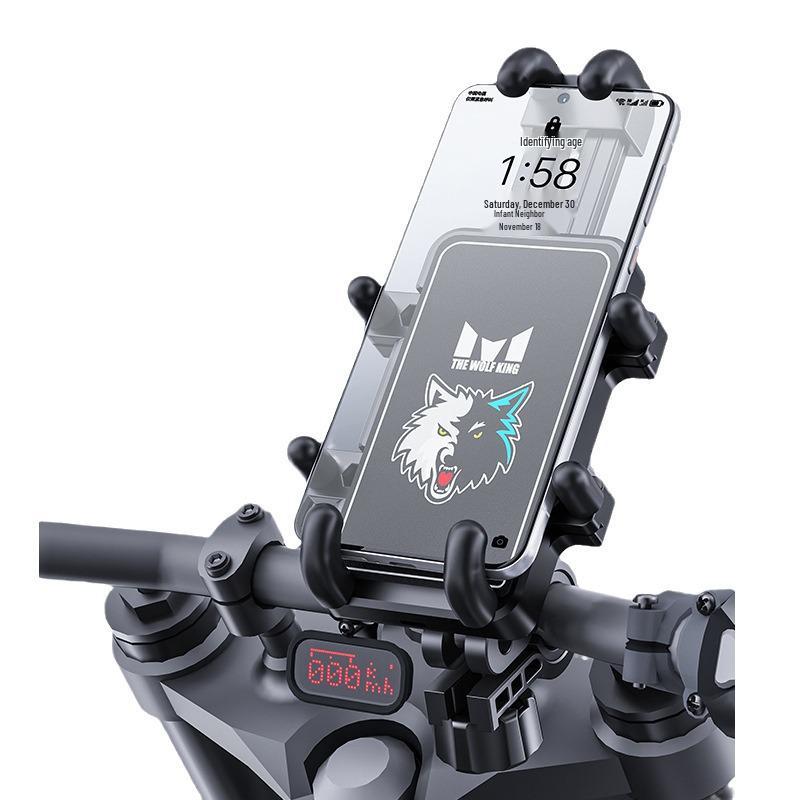 Octopus One-Key Lock Phone Holder for Bikes & Motorcycles
