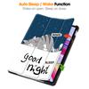 Tablet Case for Xiaomi Redmi Pad Pro/Pad Pro 5G/Xiaomi Poco Pad 4G Auto Wake/Sleep Trifold Stand Pattern Printed Leather Cover