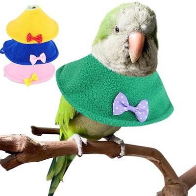 Papageien-Erholungshalsband, kleine und mittelgroße Vögel, weich, atmungsaktiv, Halsband, Lovebirds, Hamster, Hühner, Enten, verstellbares Verschlussband, Vogelhalsband