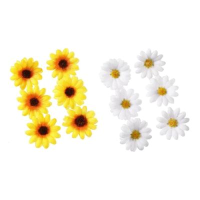 6 Pezzi Fermacapelli Girasole per Donna Colore Vivace Fiore Quotidiano Fermagli per Capelli Clip per Ciuffo Laterale per Acconciature Donna Ragazza