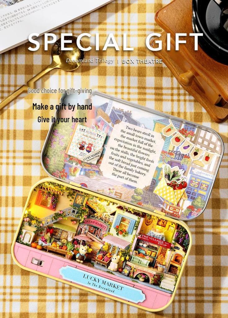 Zhi Qu Wu DIY Mini Box Theater Toy for Girls
