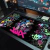 Cyberpunk Warrior Large Size Mouse Pad Large Gaming Table Cushion Nonslip Laptop Tablet Big Mousepad Xxl Mat Mini Pc Playmat With Lock Edge