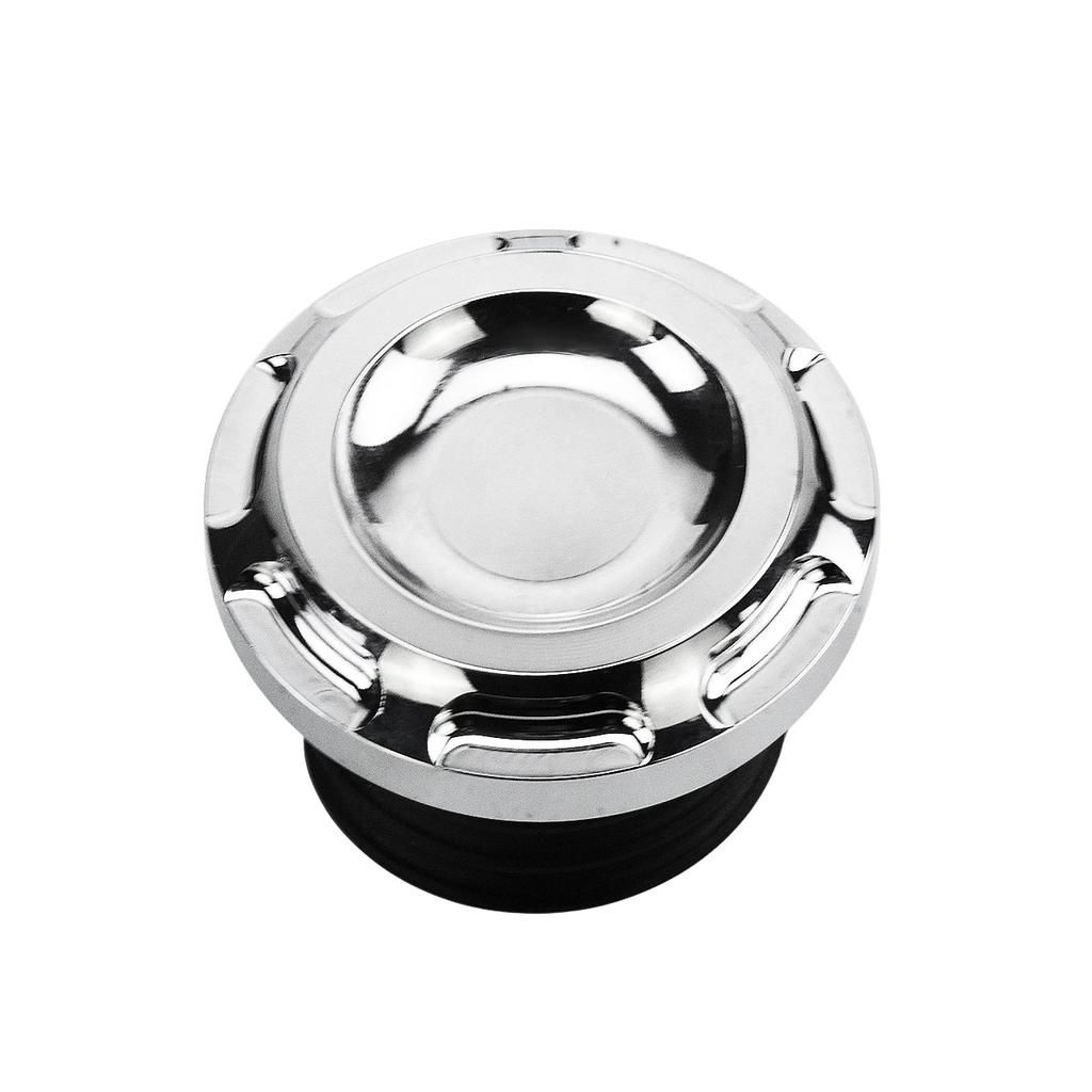 Motorcycle Vented Gas Cap Fuel Tank Right-hand Thread Crown Style Oil Cap Fuel Gas Tank For Harley Sportster Dyna Touring Softai