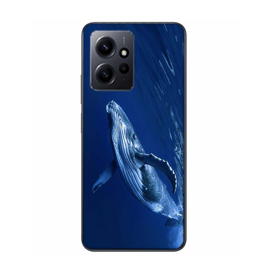 Whale Sea Giant Phone Case For Redmi 12 13C 12C 15C 9 10 10C Note 13 Pro Plus 14 15 Pro 9T 9C 9A TPU Soft Cover Clear Cell Cases