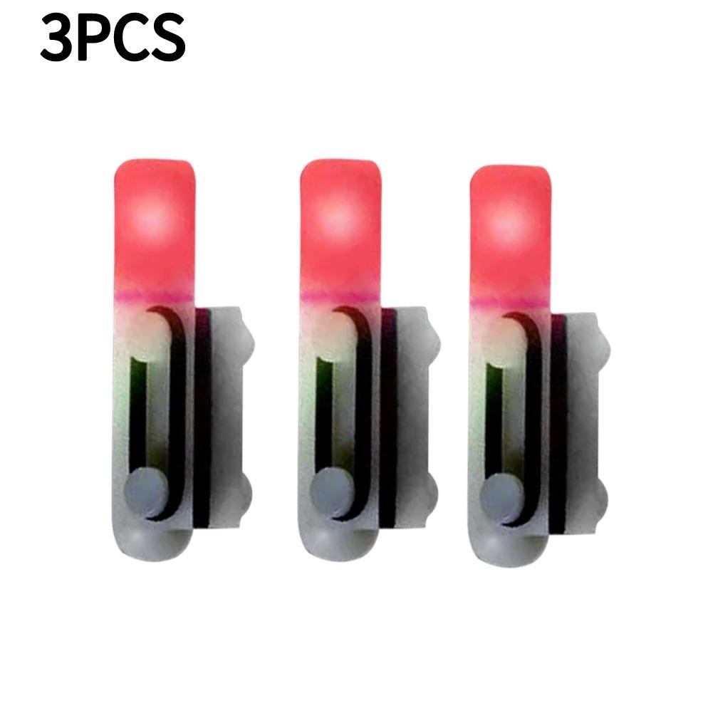 3-10 шт. Светодиодный сигнализатор поклевки на кончик удочки с изменением цвета, Автоматический световой сигнализатор поклевки для рыбалки на открытом воздухе, Световой сигнализатор поклевки рыбы