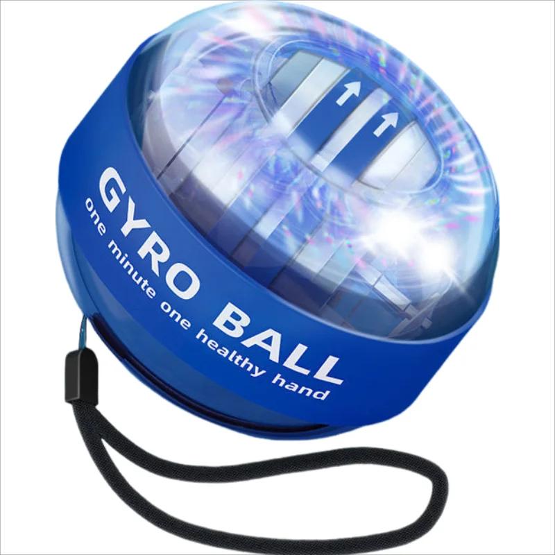 Forearm Exerciser Muscle Fitness Equipment Gyroscope Gyro Wrist Ball Booster Trainer Hand Exercise Grip Glow