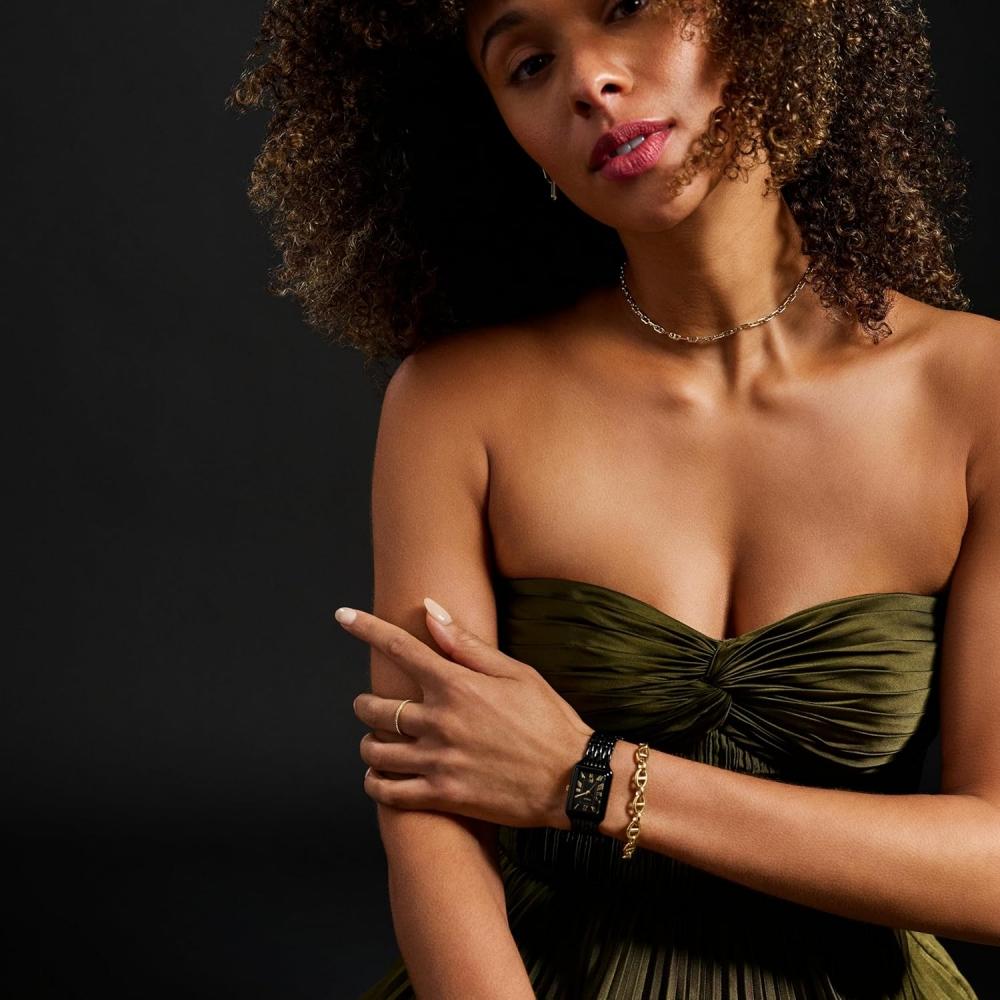 FoSSil ES5385 Women S Black Black ES5385 Raquel Watch