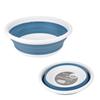 Bassine cuvette retractable bleu paon