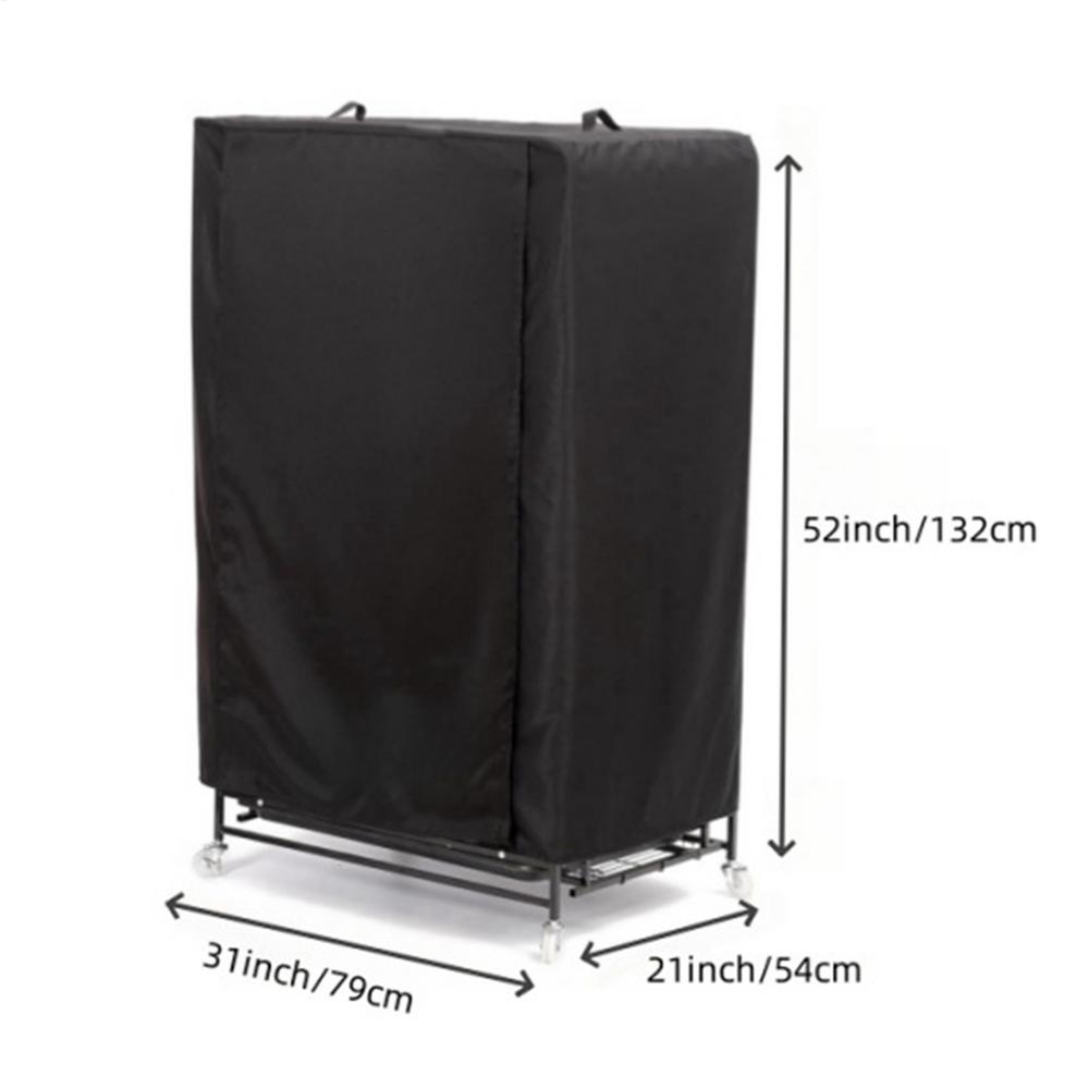 Breathable Blackout Bird Cage Cover Washable Waterproof Cover  Nighttime Cage Cover for Sleep, Parrot Cockatiel Parakeet