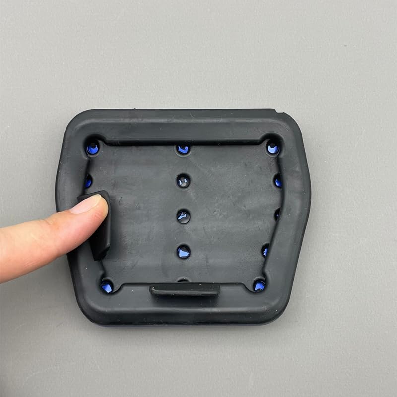 TADOKAPATU Pedalauflagen für den neuen Serena C27 und C28 Bremse und Gaspedal Sicher Passend Aluminiumlegierung und Gummi Innenraum-Set Serie, Abdeckungen, Fahren,