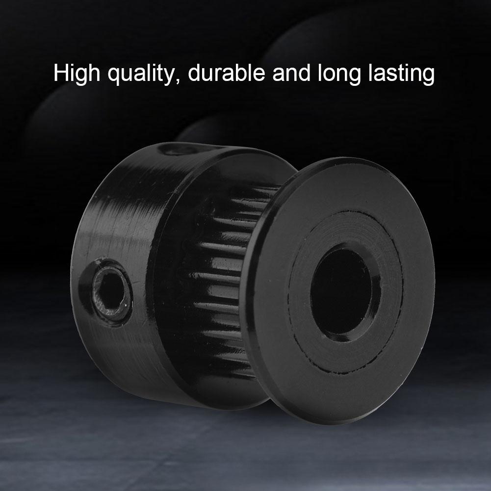 5pcs 6mm Width 2GT Aluminum Timing Belt Pulley Gear 20 Teeth for 3D Printer (5mm Bore)