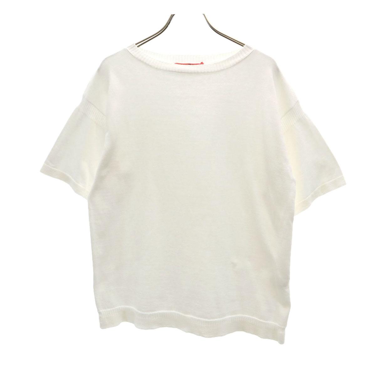 

umii 908 Трикотажная футболка с коротким рукавом 3 белая Мужская Б/У